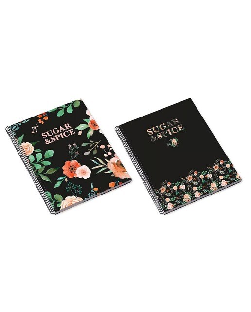 Caderno Espiral A4 Pautado Moonflower S&s 1