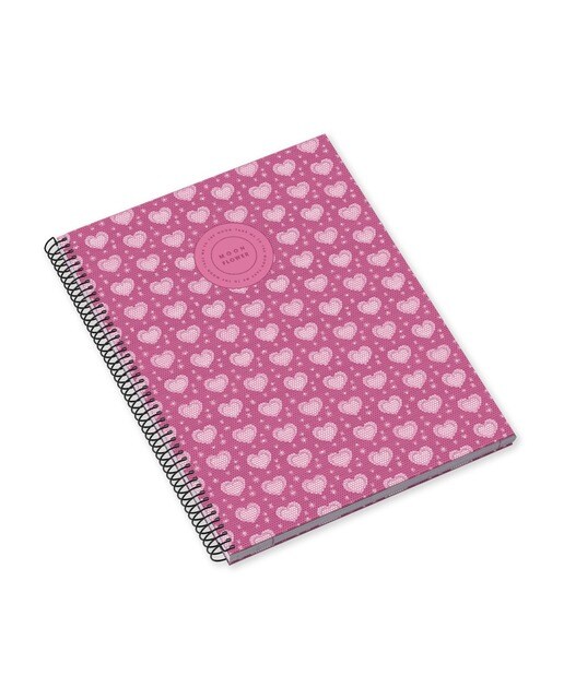 Caderno A5 Espiral Teen Moonflower Ambar 1