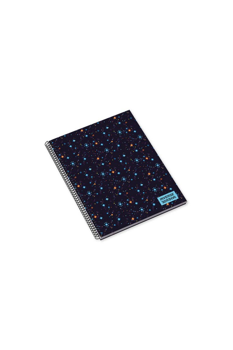 Caderno Espiral A5 Quadriculado Teen Inverse 4