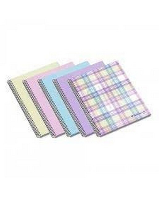 Caderno Espiral A4 Pautado ClassroomMates Pastel Ambar 1