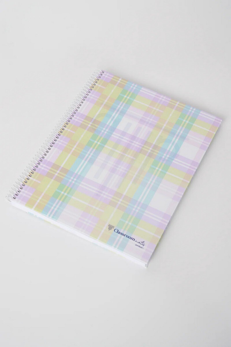 Caderno Espiral A4 Pautado ClassroomMates Pastel Ambar 2