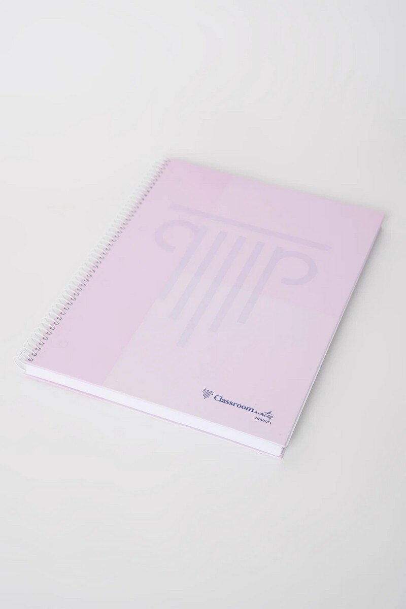 Caderno Espiral A4 Pautado ClassroomMates Pastel Ambar 5