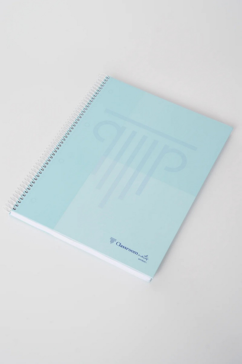 Caderno Espiral A4 Pautado ClassroomMates Pastel Ambar 6