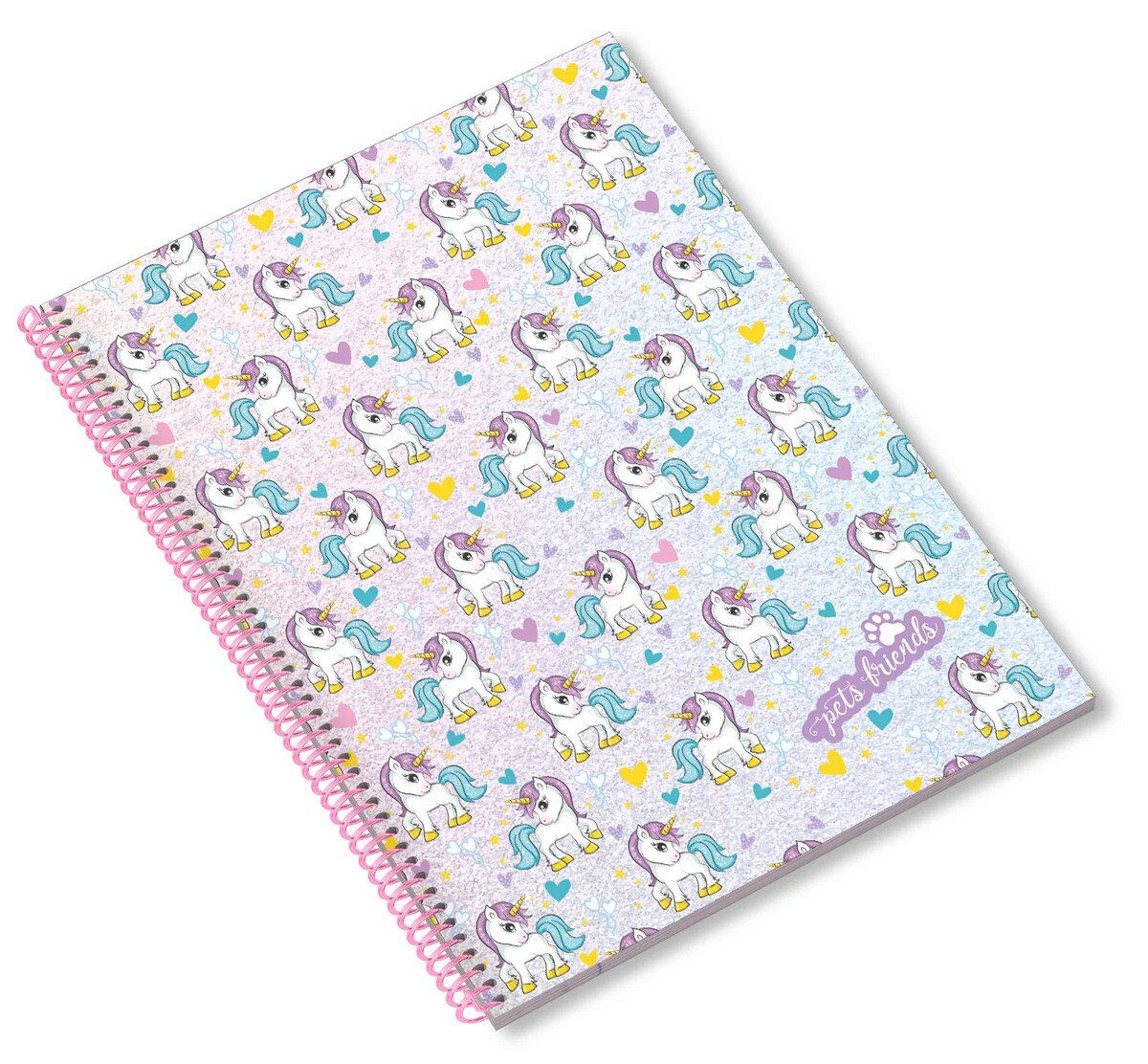 Caderno Espiral A5 80F Believe in Dreams Pautado Ambar 4