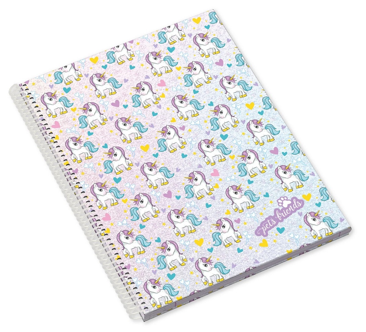 Caderno Espiral A4 80F Believe in Dreams Quadriculado 3