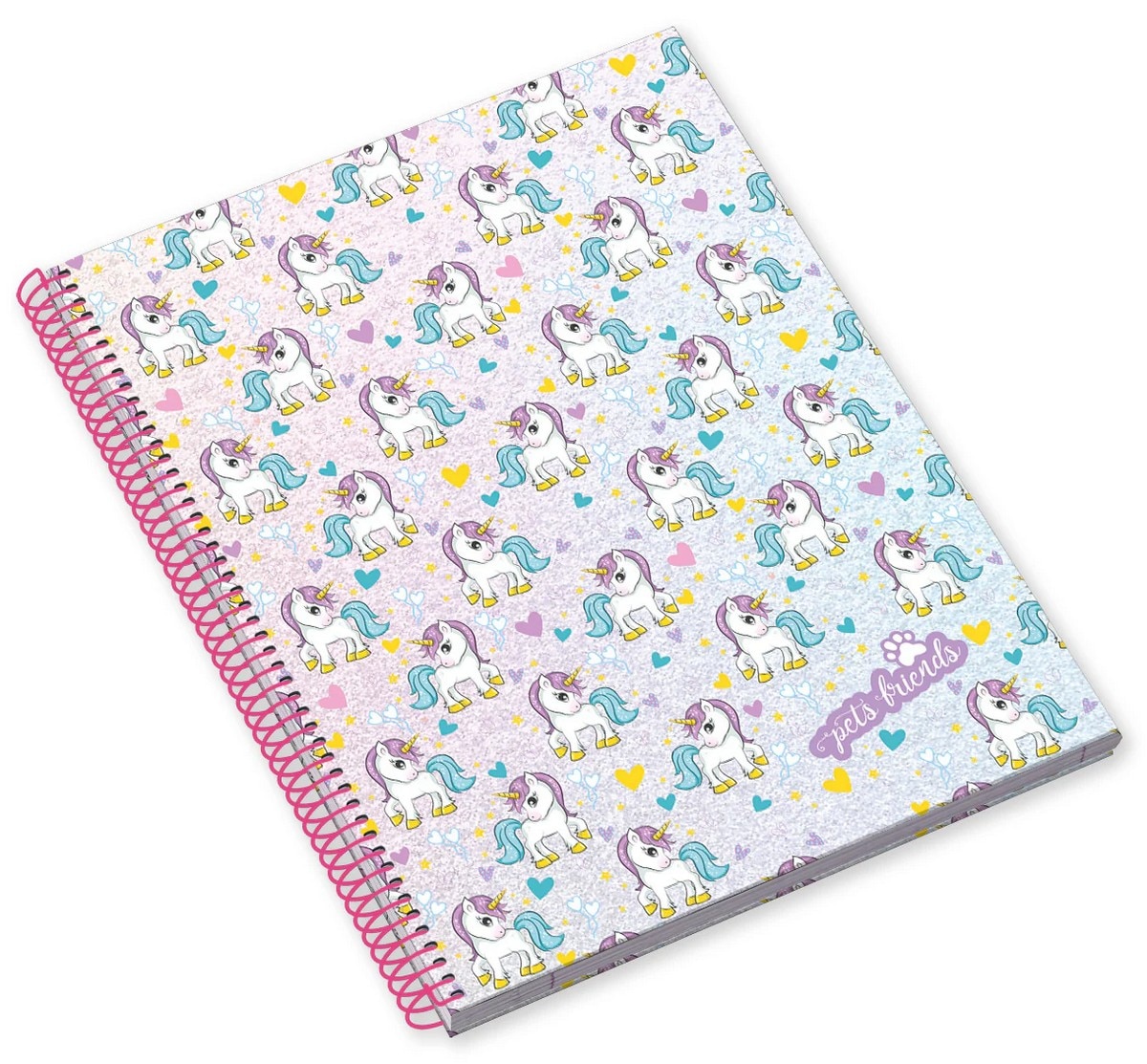 Caderno Espiral Capa Dura A5 80F 90G Believe in Dreams Pautado 2