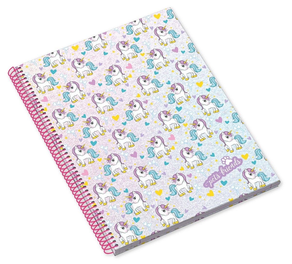 Caderno Espiral Capa Dura A4 80F 90G Believe in Dreams Pautado 3