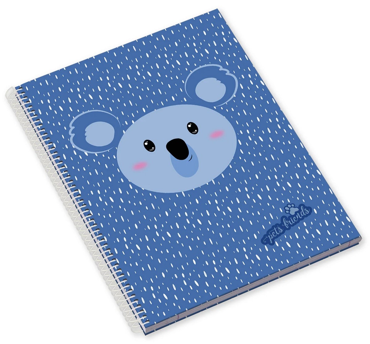 Caderno Espiral Capa Dura A5 80F 90G School Time Boy Pautado Ambar 2
