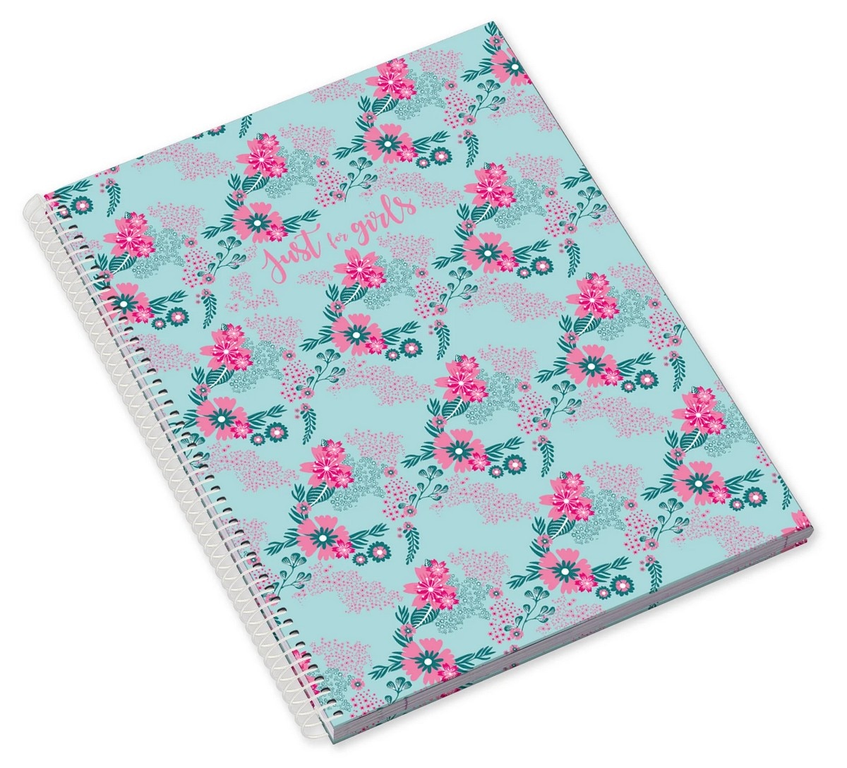 Caderno Espiral Capa Dura A5 80F 90G Just4Girls Pautado 24 Ambar 3
