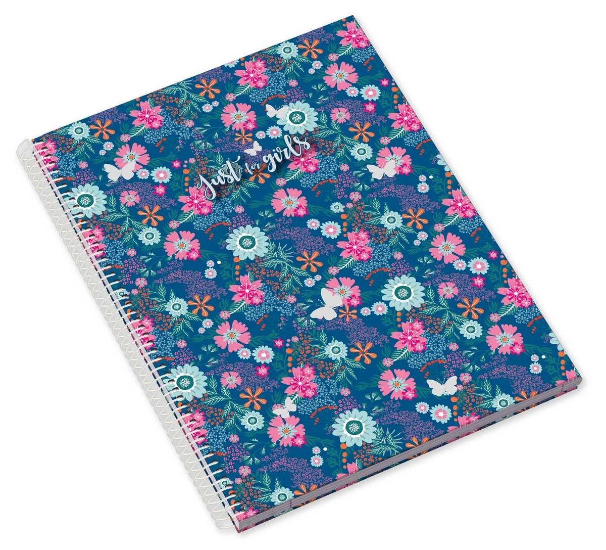 Caderno Espiral Capa Dura A4 80F 90G Just4Girls Pautado 24  Ambar 2