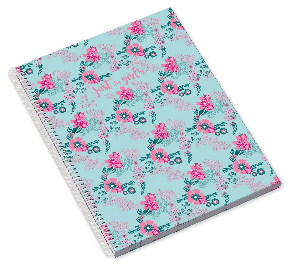 Caderno Espiral Capa Dura A4 80F 90G Just4Girls Pautado 24  Ambar 3