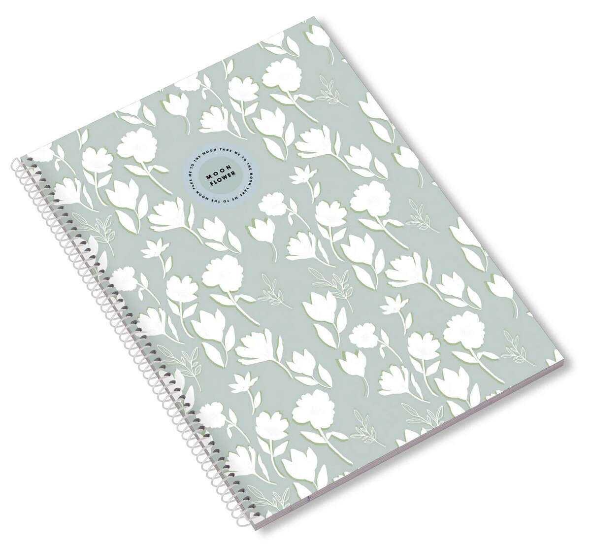 Caderno Espiral A5 80F Teen Moonflower Pautado 24  Ambar 2