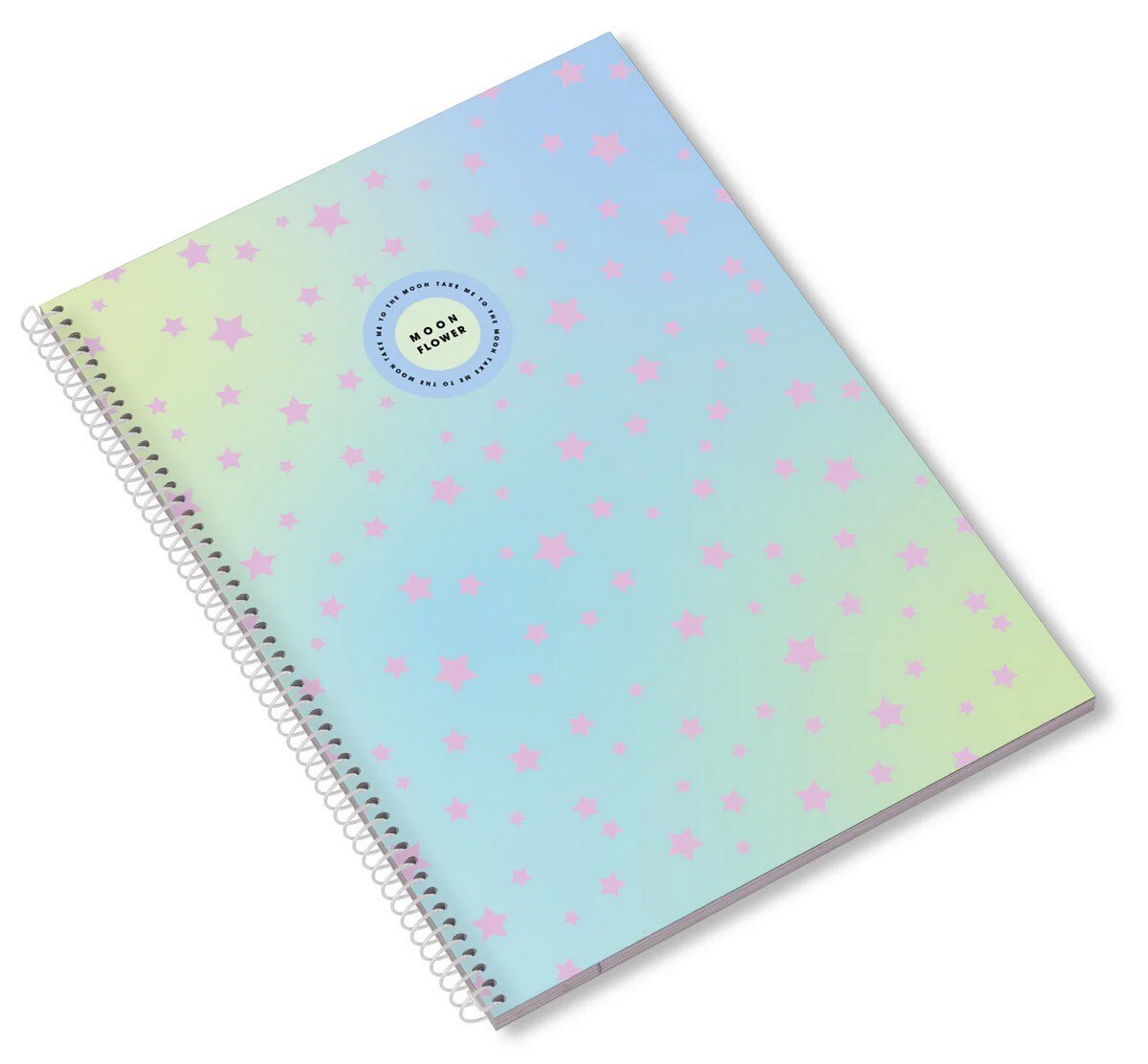 Caderno Espiral A5 80F Teen Moonflower Pautado 24  Ambar 3