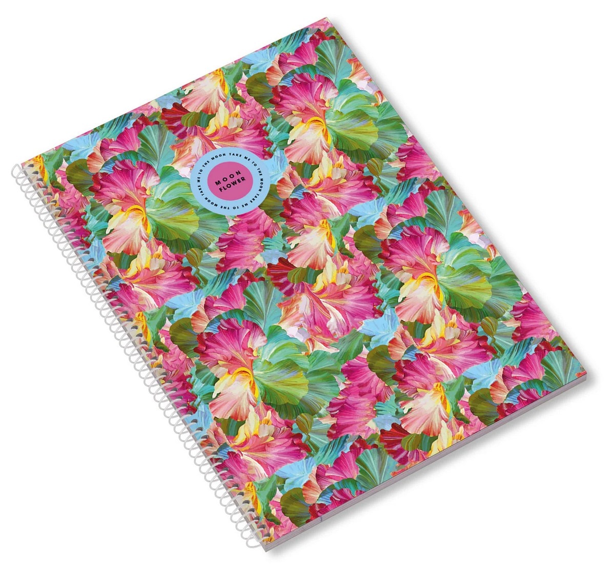 Caderno Espiral A5 80F Teen Moonflower Pautado 24  Ambar 4