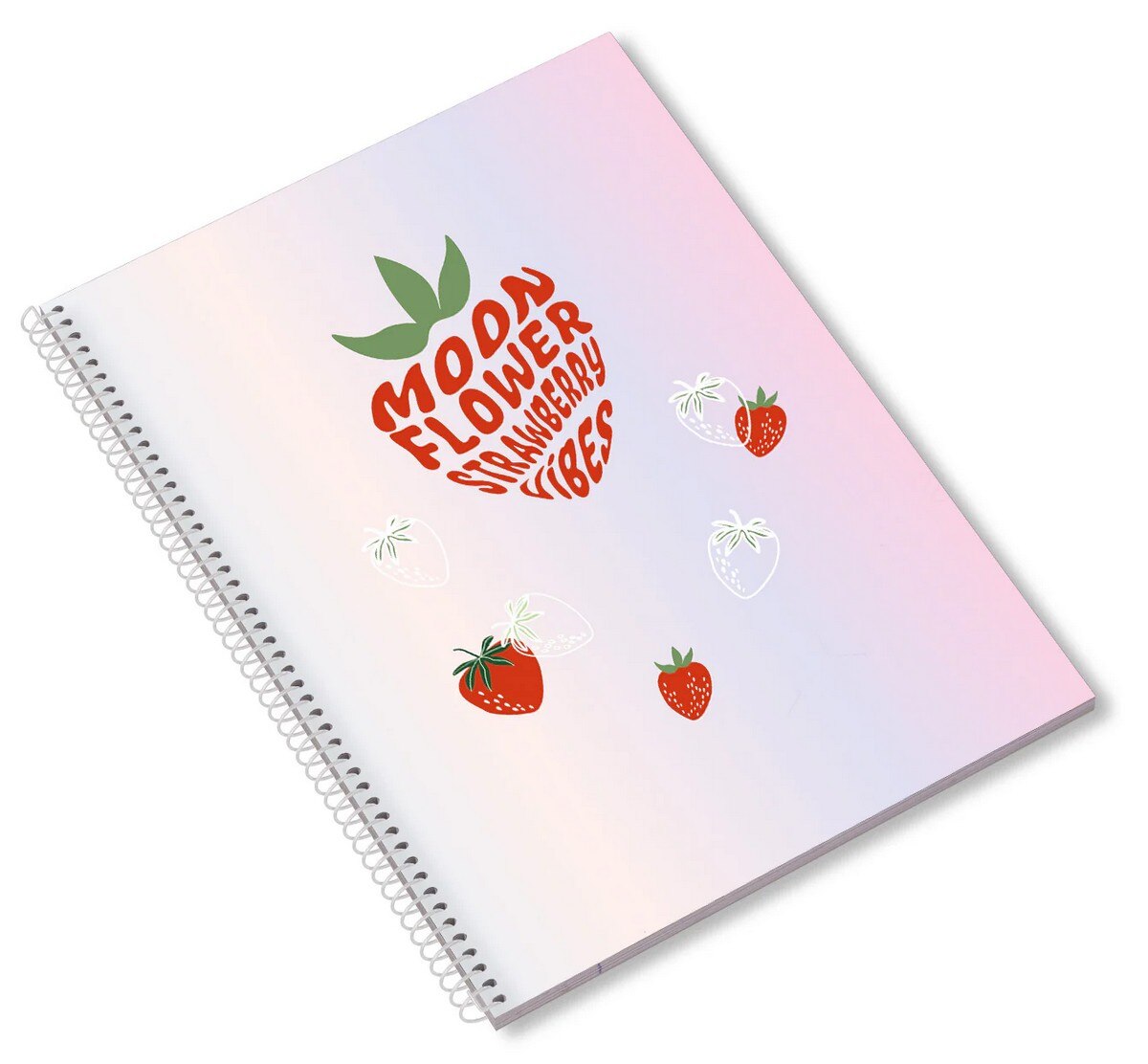 Caderno Espiral A5 80F Teen Moonflower Pautado 24  Ambar 5