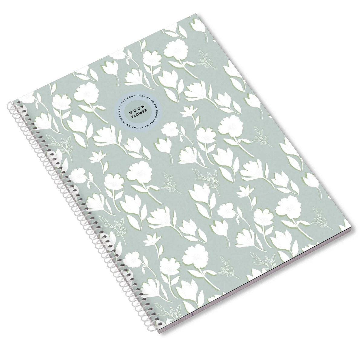 Caderno Espiral A4 80F Teen Moonflower Pautado 24 Ambar 3