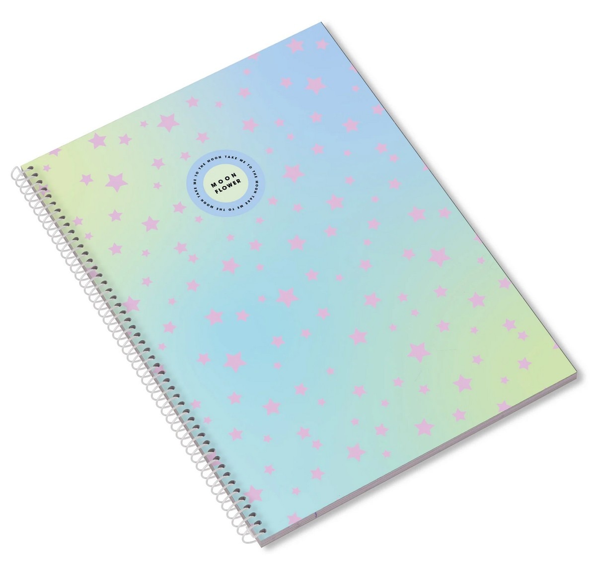 Caderno Espiral A4 80F Teen Moonflower Pautado 24 Ambar 4