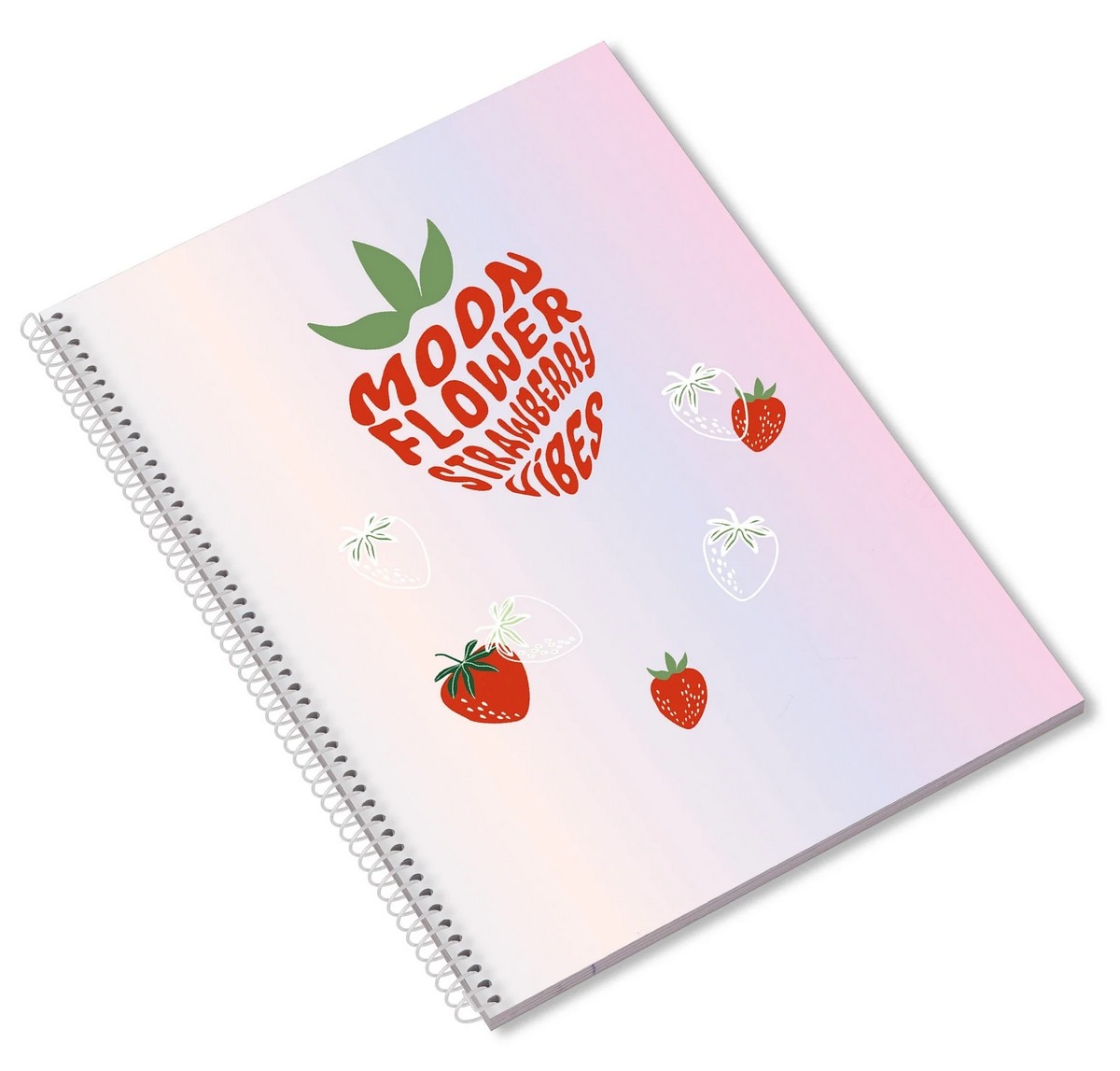 Caderno Espiral A4 80F Teen Moonflower Quadriculado 24  Ambar 5