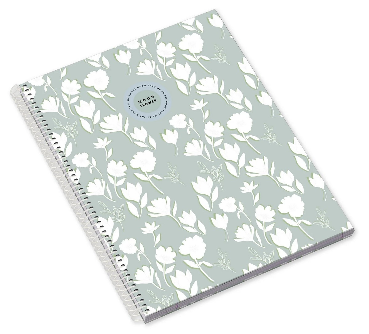 Caderno Espiral Capa Dura A4 80F 90G Teen Moonflower Quadriculado 24 Ambar 2