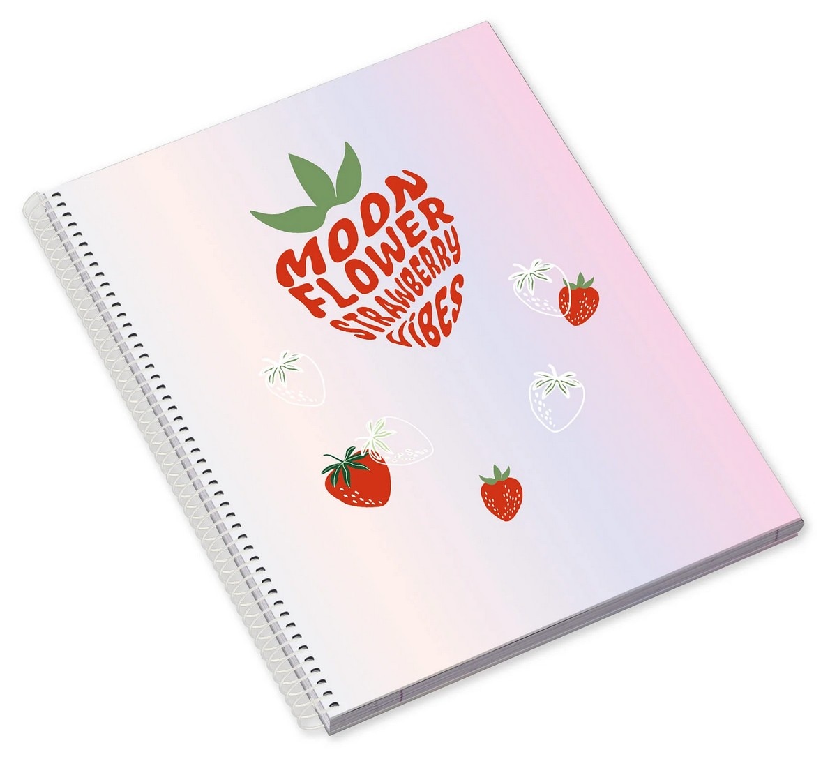 Caderno Espiral Capa Dura A4 80F 90G Teen Moonflower Quadriculado 24 Ambar 5