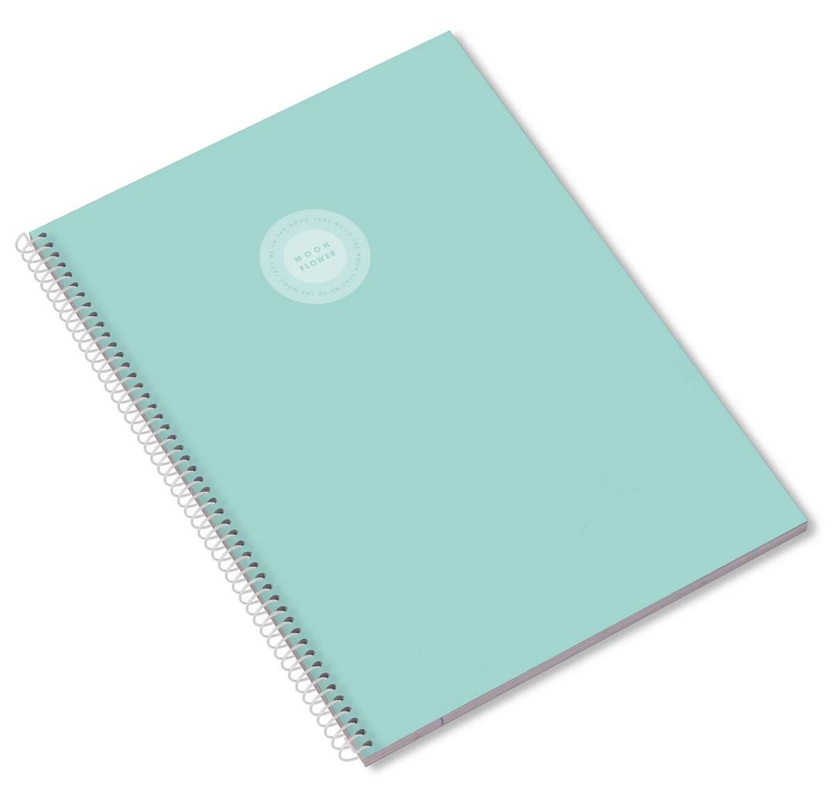 Caderno Espiral A4 80F Campus Moonflower Quadriculado 24 Ambar 2