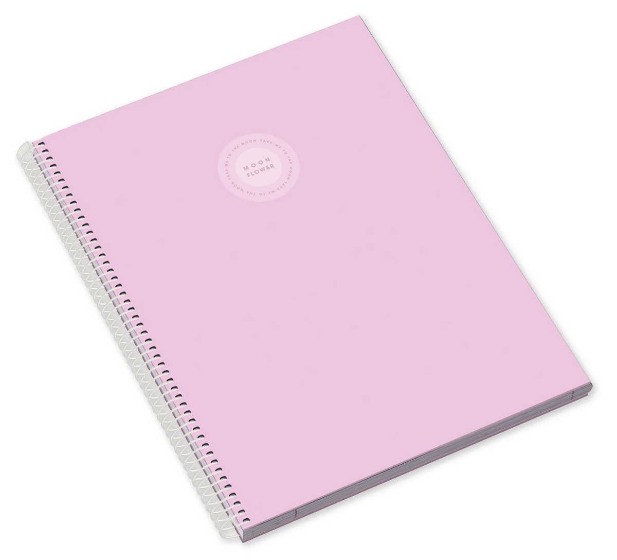 Caderno Espiral Capa Dura A5 80F 90G Campus Moonflower Pautado 24  Ambar 3