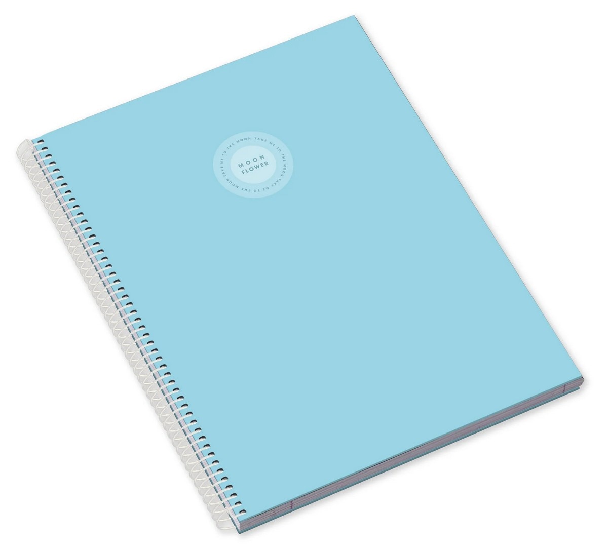 Caderno Espiral Capa Dura A4 80F 90G Campus Moonflower Pautado 24 Ambar 2