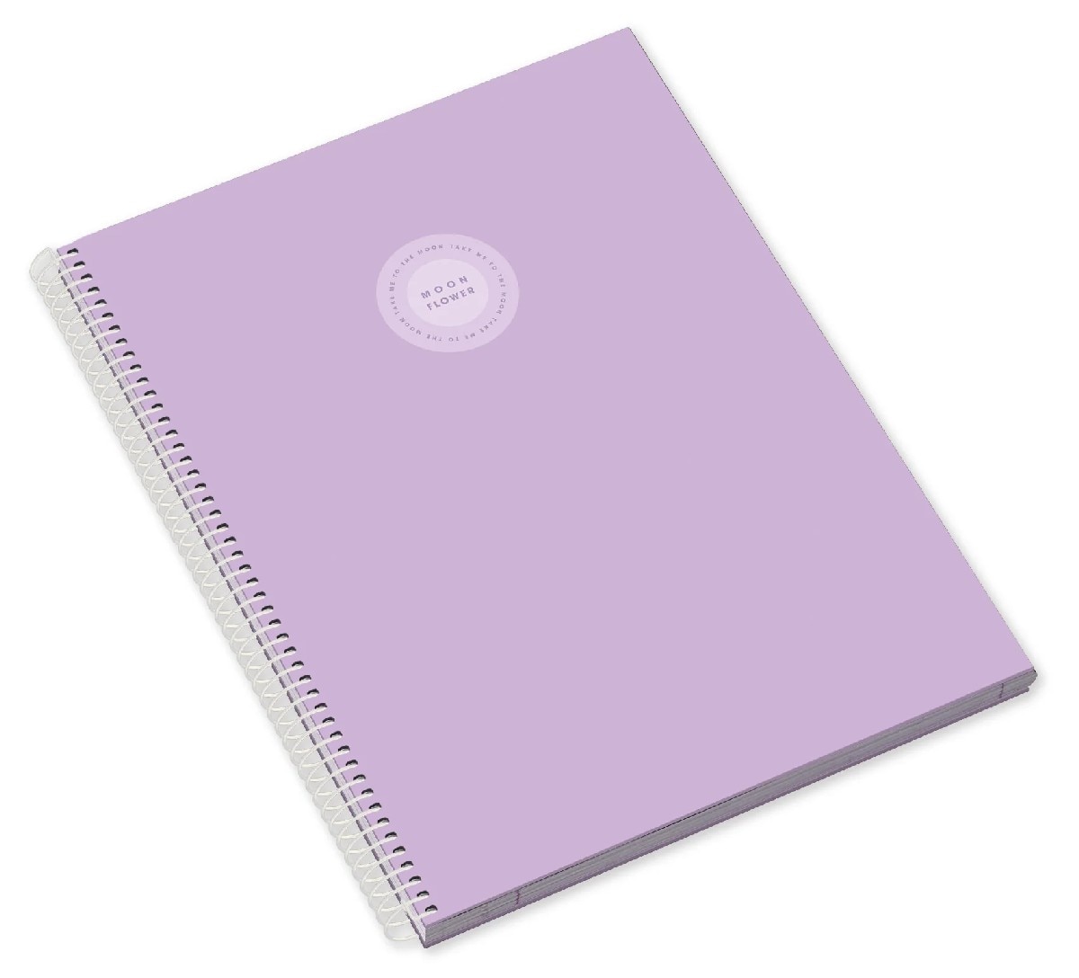 Caderno Espiral Capa Dura A4 80F 90G Campus Moonflower Quadriculado 24 Ambar 3