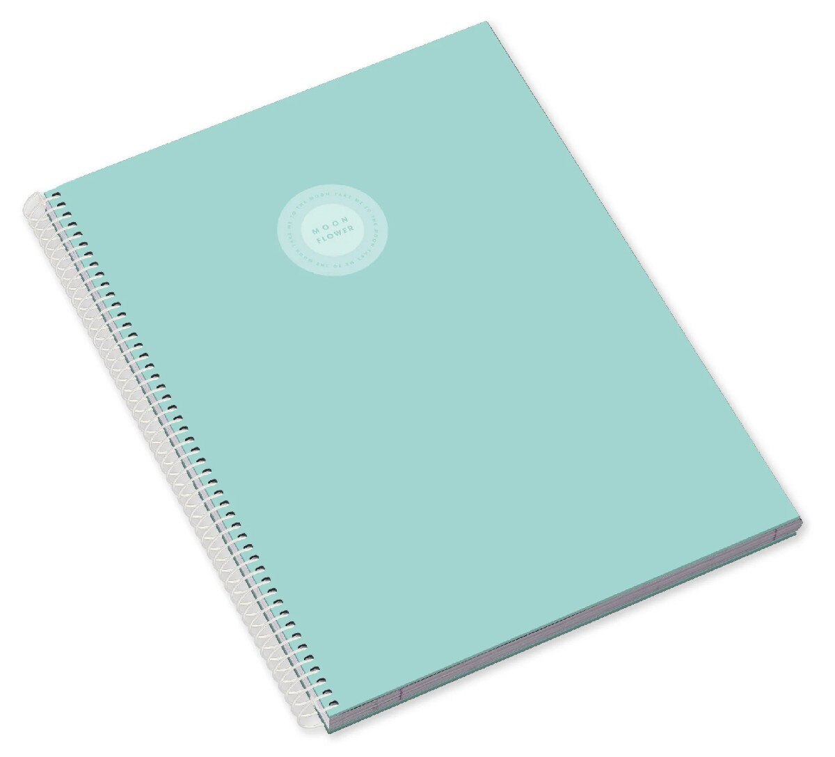 Caderno Espiral Capa Dura A4 80F 90G Campus Moonflower Quadriculado 24 Ambar 4