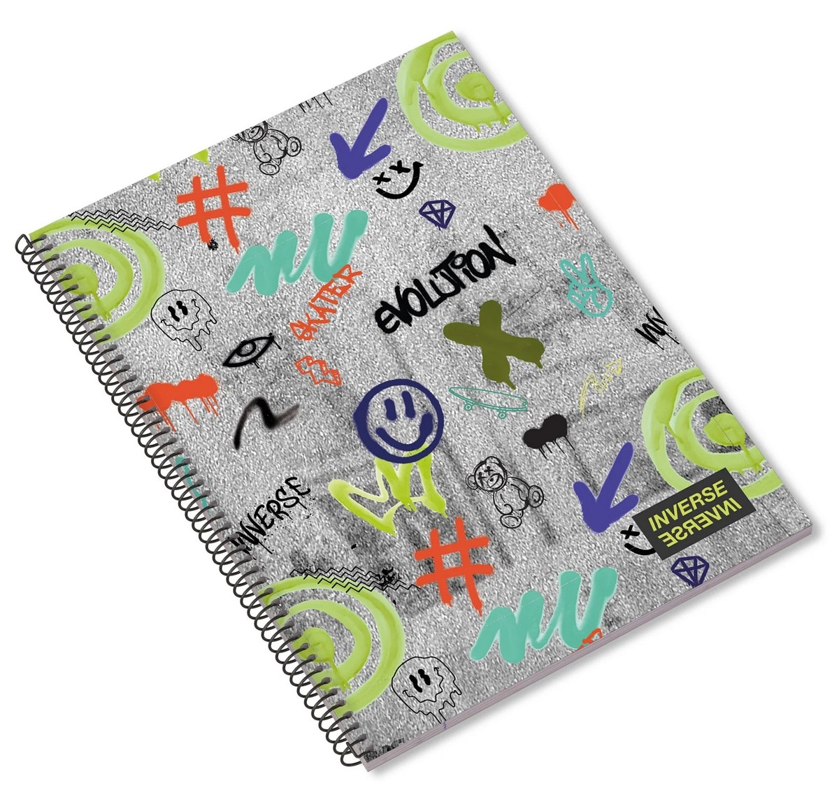 Caderno Espiral A5 80F Teen Inverse Pautado 24 Ambar 2