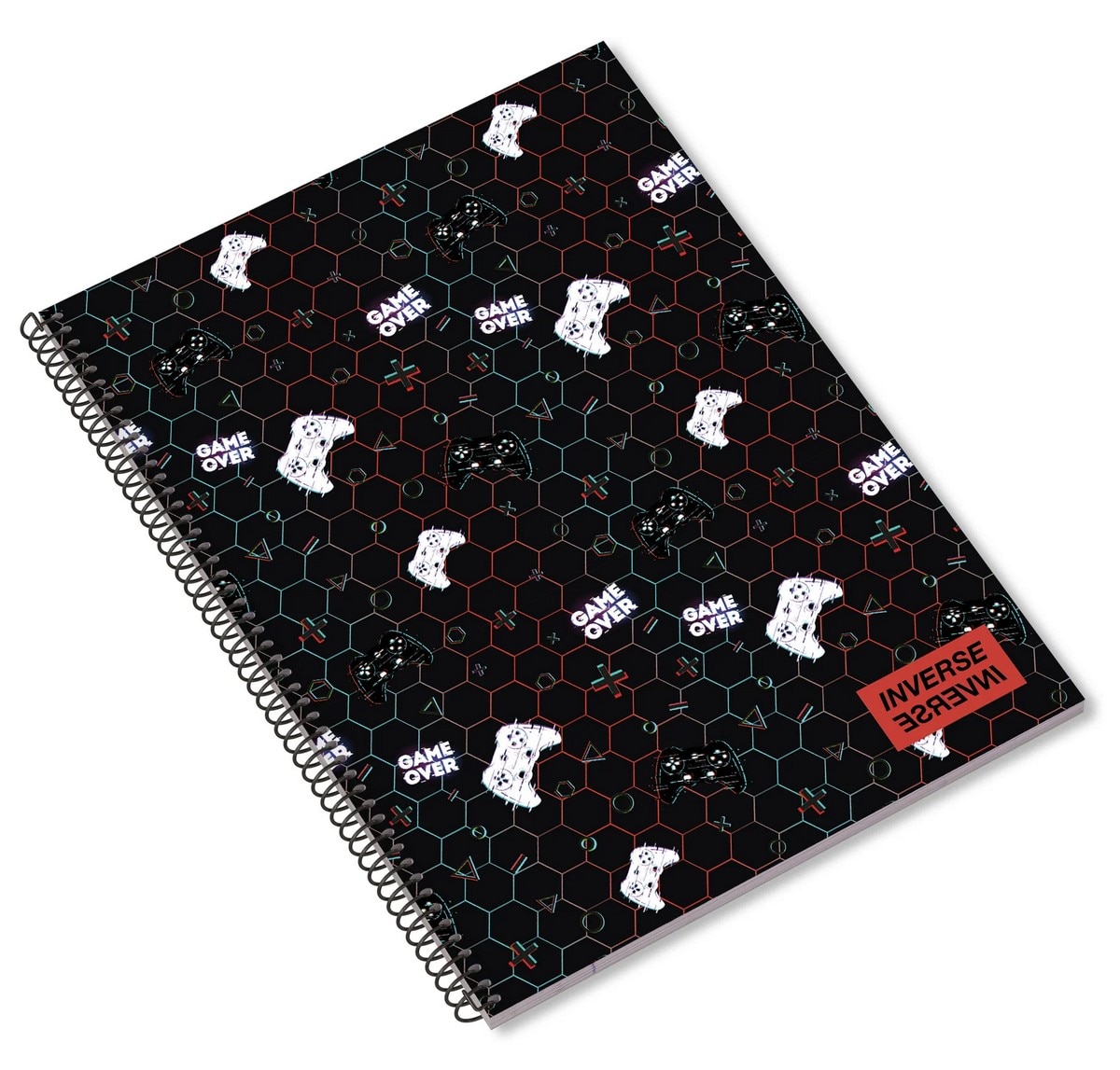 Caderno Espiral A4 80F Teen Inverse Pautado 24  Ambar 3
