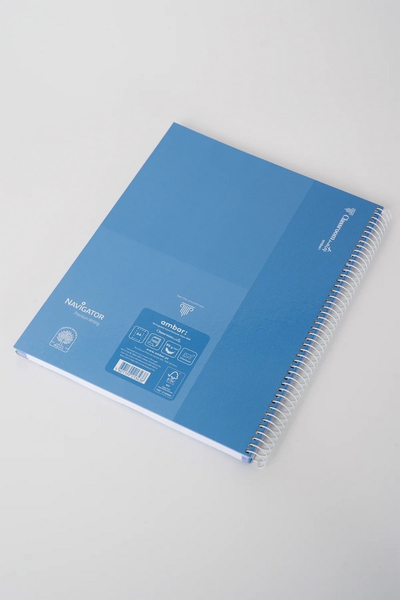 Caderno Espiral ClassroomMates Capa Dura Whiteboard A4 100F 90G Pautado 2