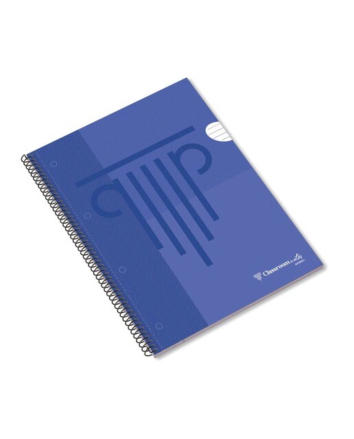 Caderno  Espiral  PP A4 100F 90G ClassroomMates Pautado 1