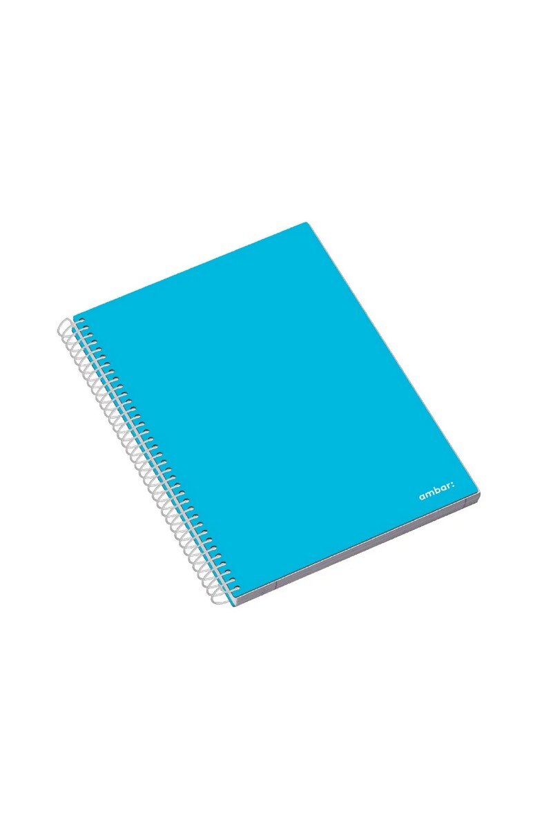 Caderno Espiral Ambar School Capa Dura A5 Pautado 4