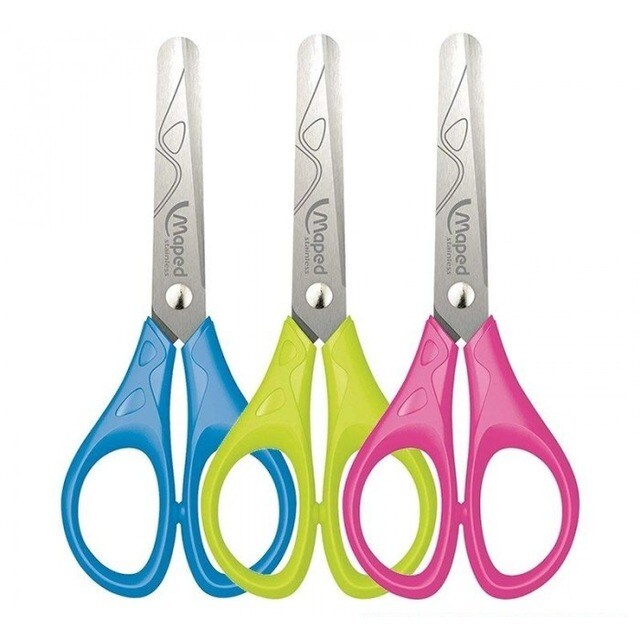 Tesoura Escolar Ponta Redonda Start Soft 13cm Maped 1