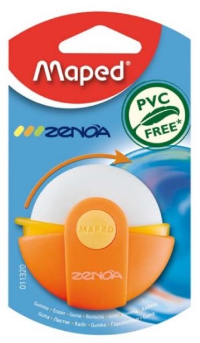 Borracha redonda com tampa Zenoa MAPED 1