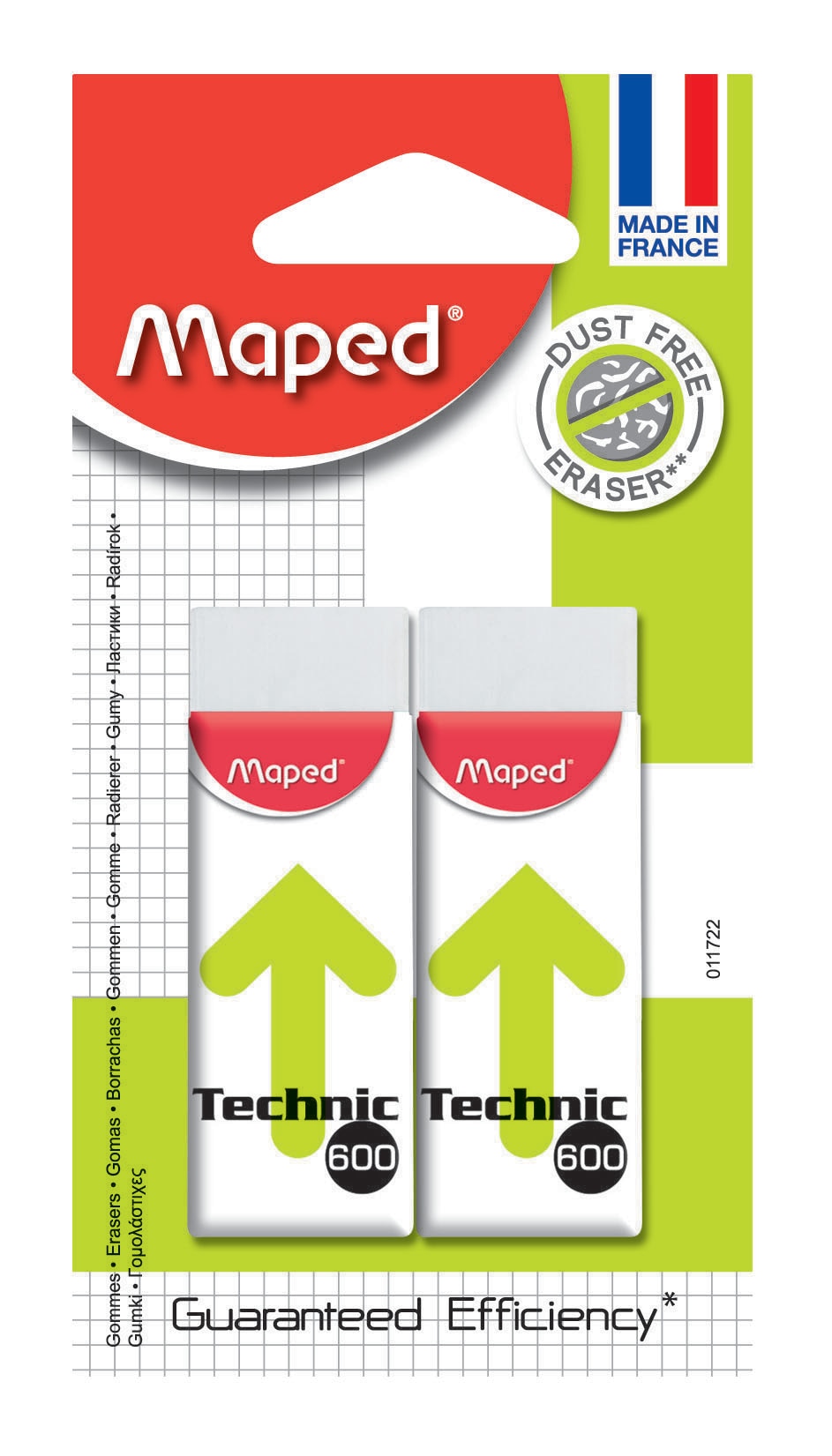 Imagem 0 de Pack 2 Borrachas Technic 600 Maped