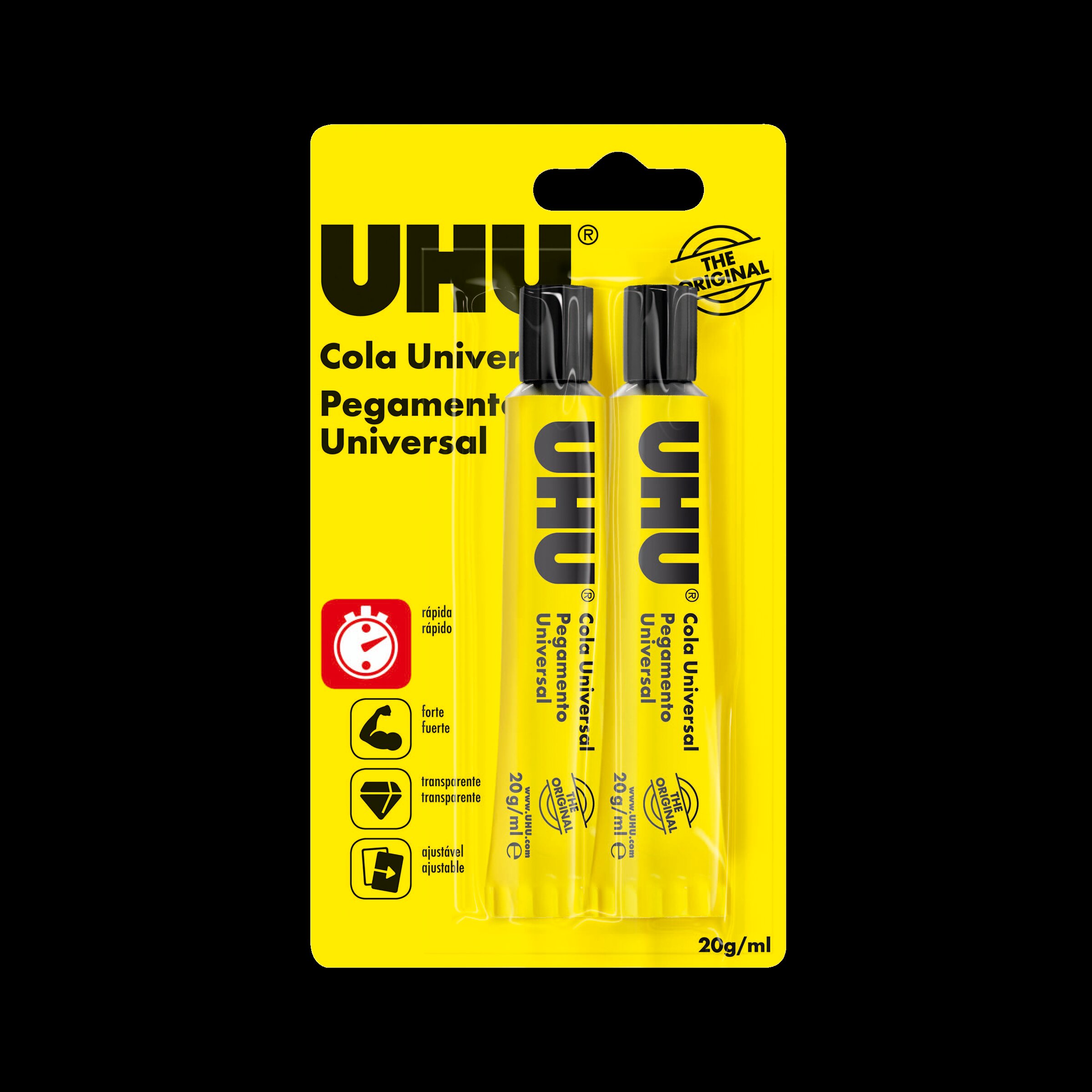 Imagem 0 de Cola Universal UHU 2 x 20ml