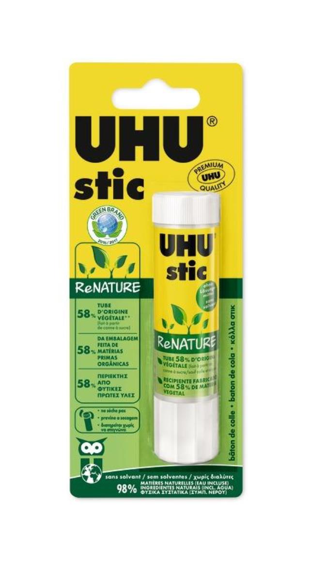 Imagem 0 de Cola UHU Stick Renature 21g