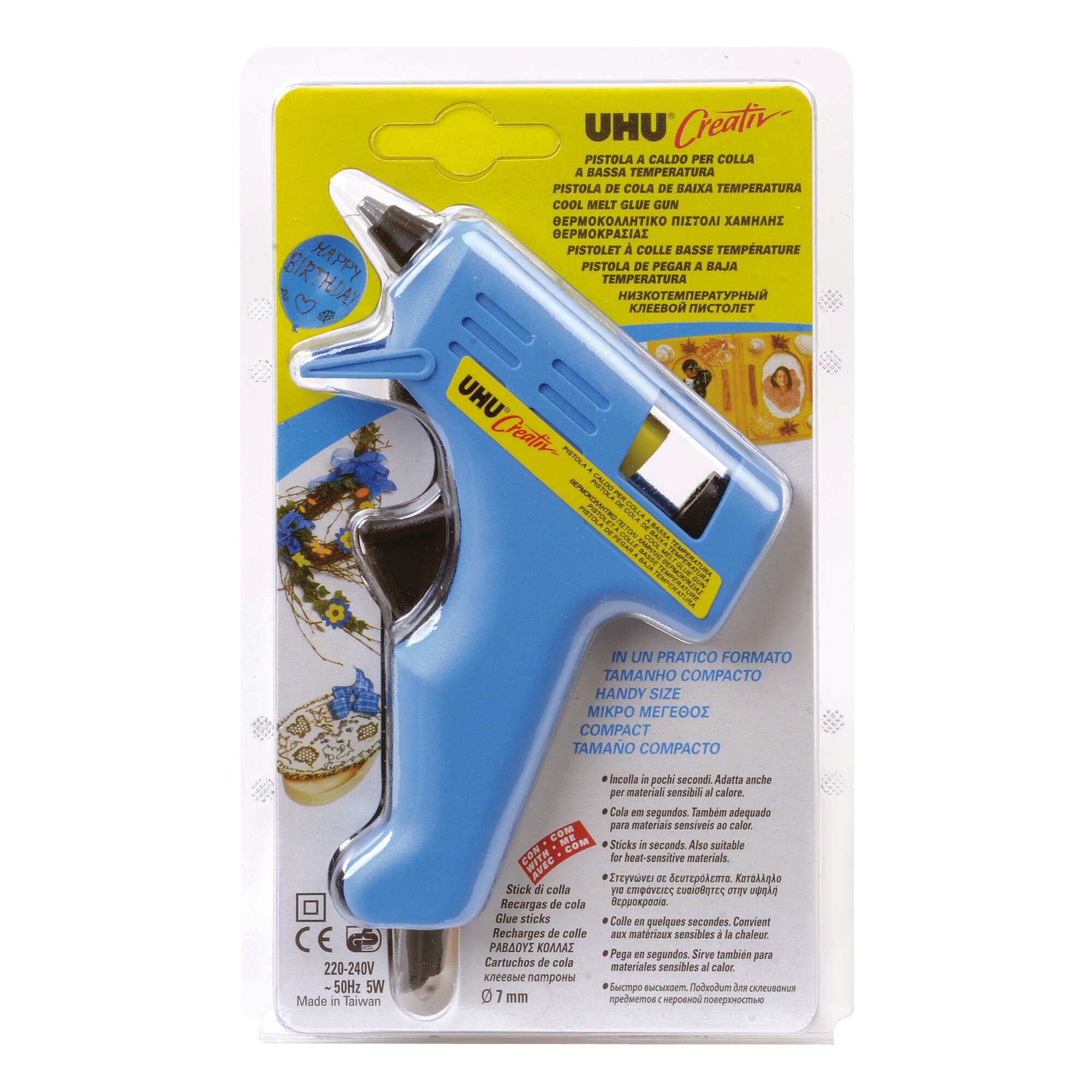 Pistola de colar UHU Creativ 9W 1