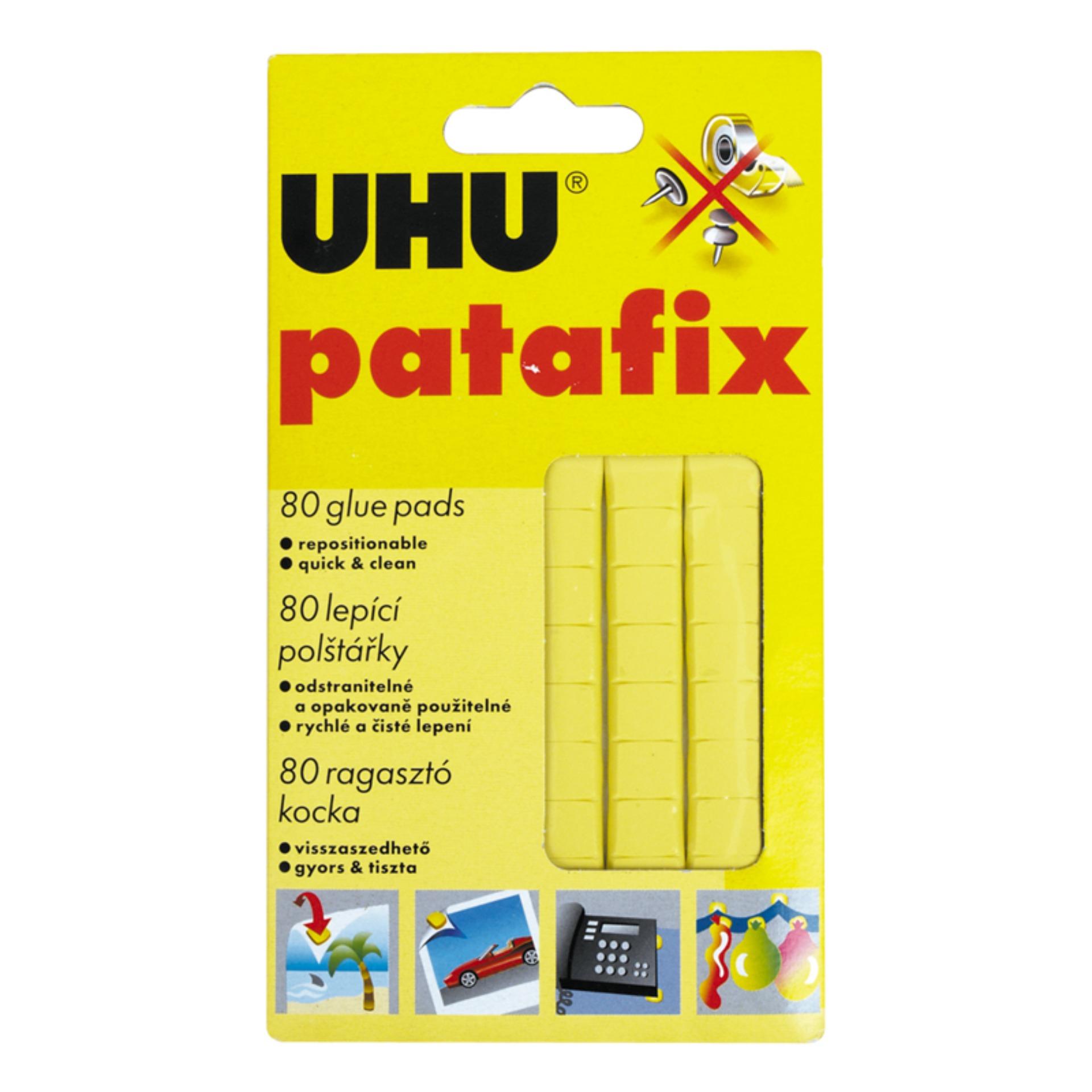 UHU Patafix Amarelo - 80 pastilhas 1