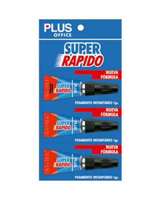 Blister de Cola "Super Rápido" 3 Unidades 1