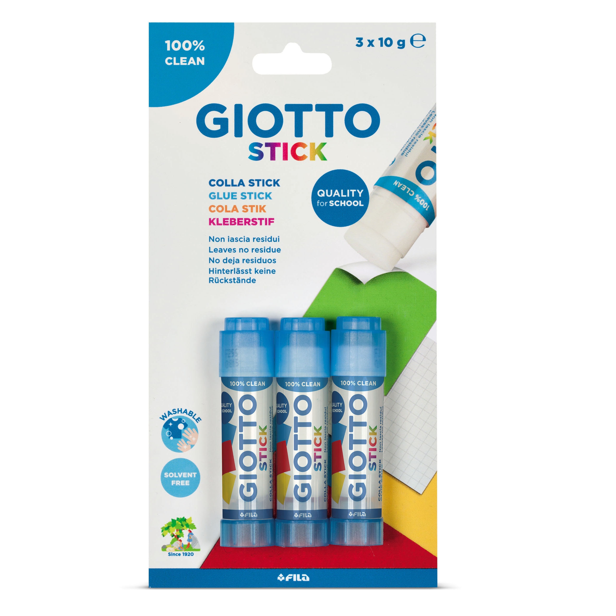 Giotto Stick Cola em batom Blister - 3 x 10g 2