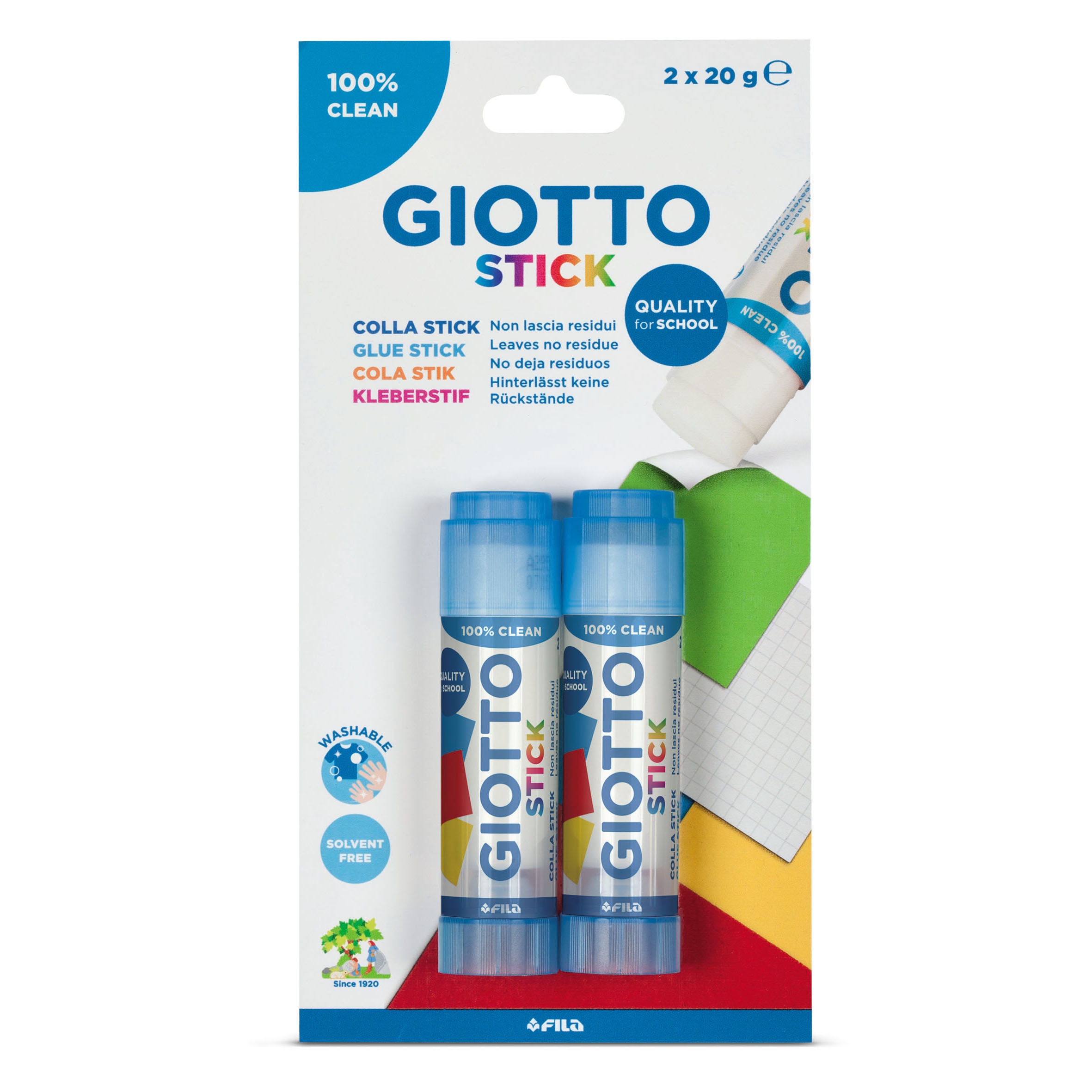 Giotto Stick Cola em batom Blister - 2 x 20g 2