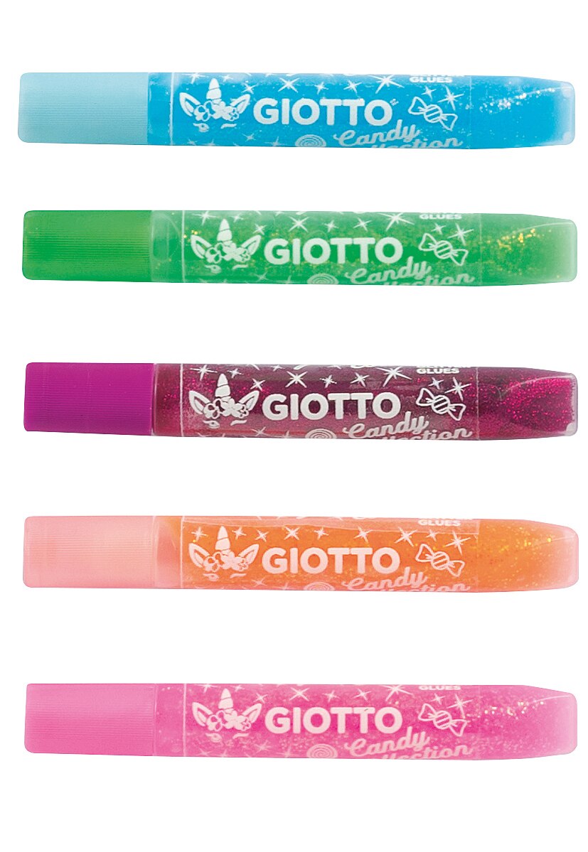 Giotto Cola Glitter Glue Candy Collection - Cx 5 uds 2
