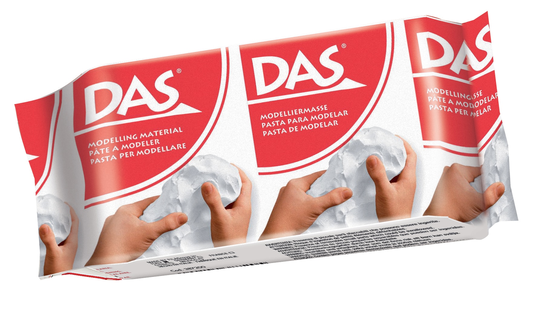 Imagem 0 de Pasta de Modelar 150g DAS - Branco