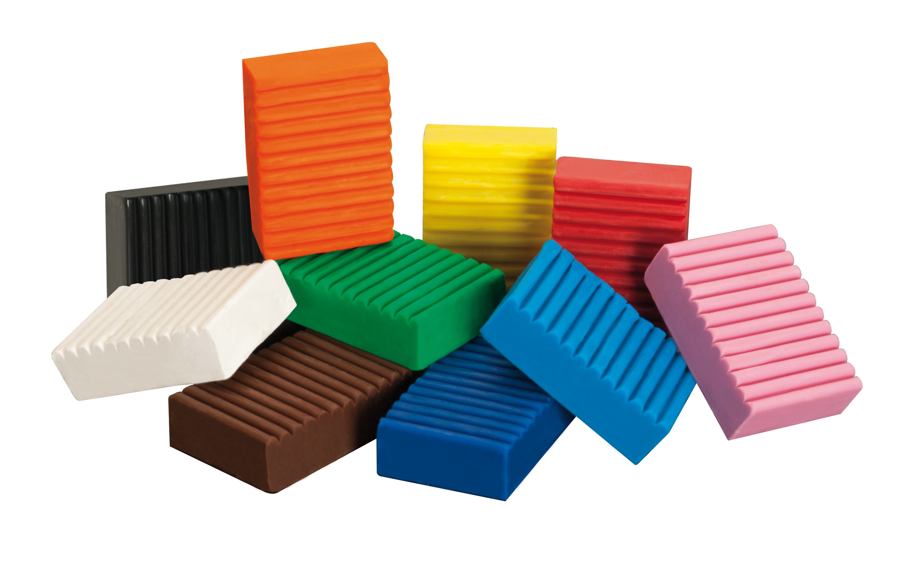 Plasticina Giotto Patplume Barra 10 cores x 50 grs 2
