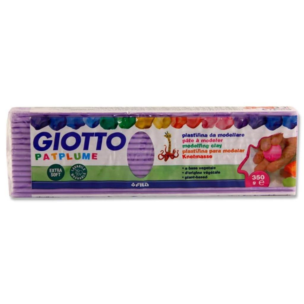 Plasticina Patplume Violeta Giotto 350 gr 1
