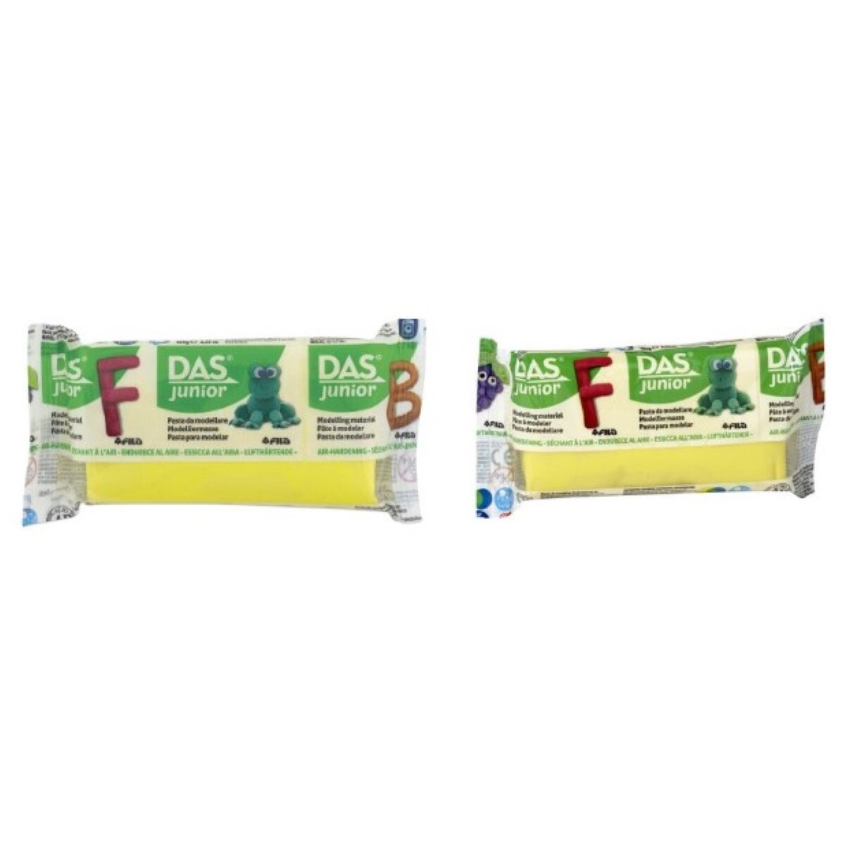 Pasta Modelar Amarelo 100gr Das 1