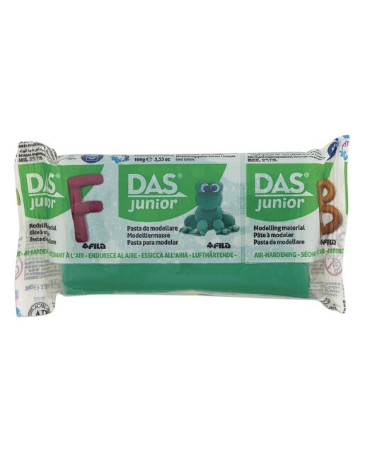 Pasta de Modelar 100g Verde Das 1